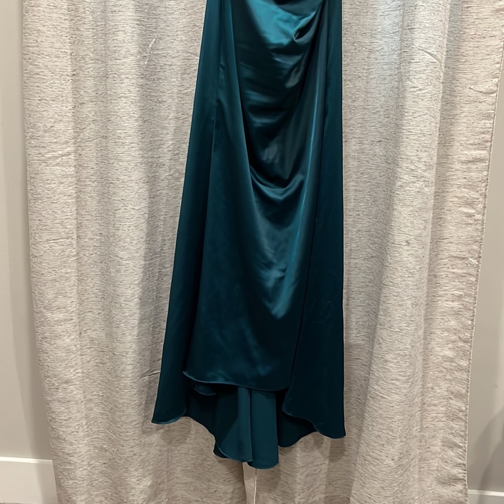 💞3 for $50💞Satin Spaghetti Strap Mermaid Bridesmaid dress - Picture 7 of 14